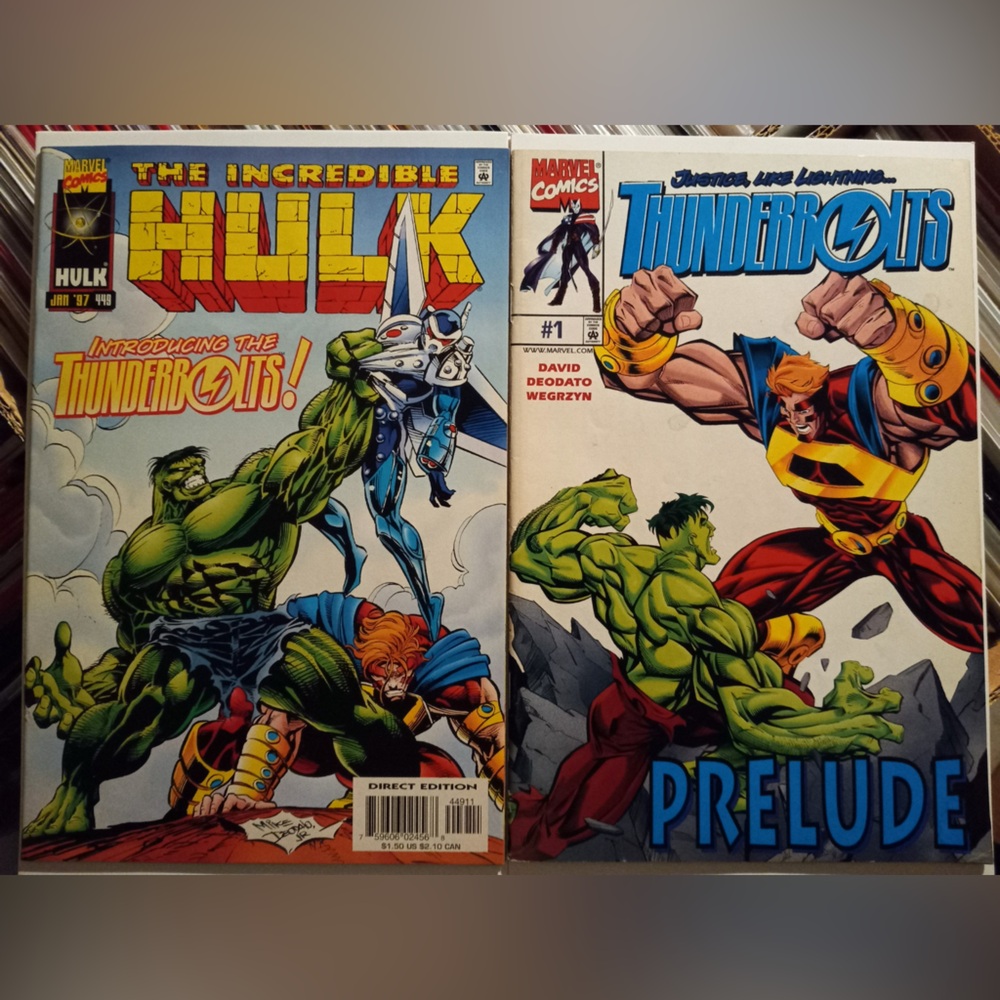 INCREDIBLE HULK.. 449.. & THUNDERBOLTS ⚡#1 PRELUDE..